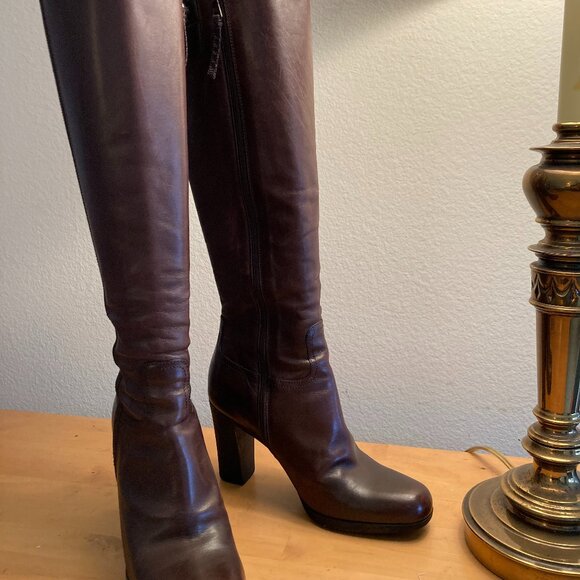 Prada Knee high boots size 7 - Picture 1 of 9